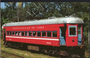 Trolley Trollies Transit Streetcar FCC #3006 Jaruco Havana CUBA1920s - Chrome