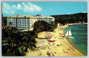 Postcard Moana Hotel - Waikiki Hawaii