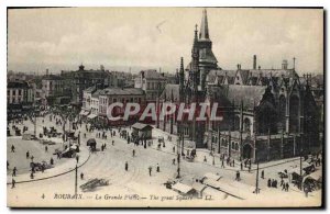 Old Postcard Roubaix Grand Place