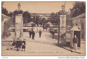 Entrance, La Caserne Lamarque, Libourne (Gironde), France, 1900-1910s