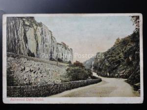 Derbyshire Near Buxton ASHWOOD DALE ROAD Old Postcard by Pictorial Stationery Co