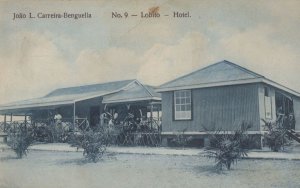 Joao Carreira Benguella Angola Lobito Hotel Africa Old Postcard