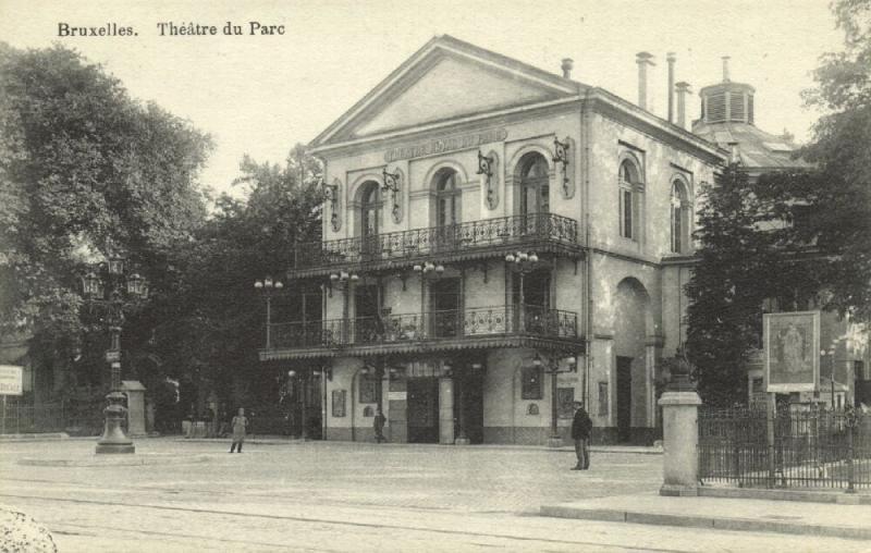 belgium, BRUSSELS, Théâtre Royal du Parc, Park Theater (1910s)