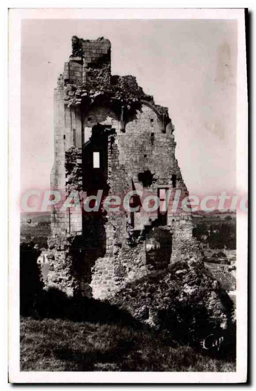 Old Postcard Chauvigny Chateau of Bishops