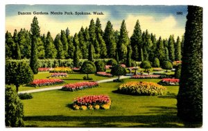 WA - Spokane. Manito Park, Duncan Gardens