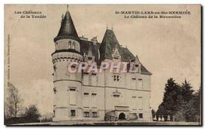 Old Postcard Les Chateaux De La Vendee St Martin Lars in Ste Hermine Chateau ...