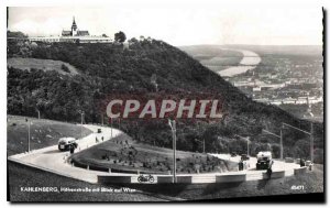 Postcard Modern HohenstraBe Kahlenberg mit Blick out Wien