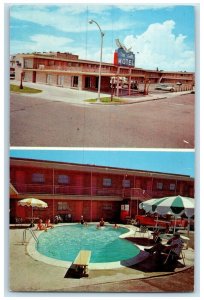 c1950's On Corpus Christi Bay Sea Gul Motel Corpus Christi TX Vintage Postcard