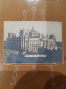 Antique Postcard, Gruss Aus Berlin  Berlin Reichstagsgebaude.  Posted 1900