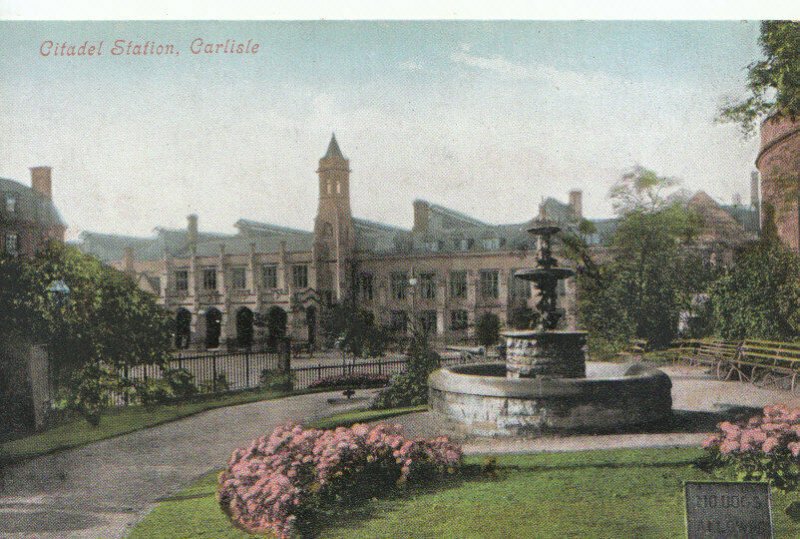 Cumbria Postcard - Citadel Station - Carlisle - Ref TZ3770