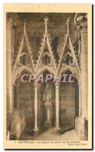 Old Postcard Neuwiller The St Adelphe Stone Hunting