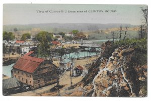 View of Clinton, New Jersey, Unused Divided Back Postcard