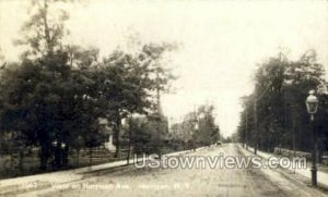 Harrison Ave. Real Photo - New York