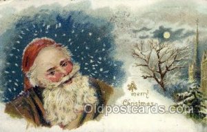 Santa Claus, Christmas 1909 postal used 1909