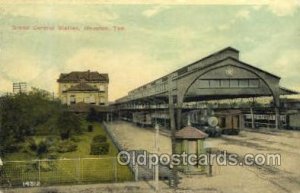 Grand Central Station, Huston, TX, Texas, USA Train Railroad Station Depot 19...