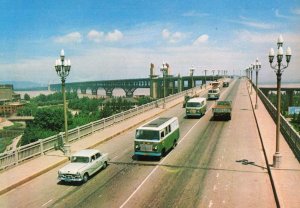 Yangtze River Bridge Chinese China Nanjing Post Office Postcard