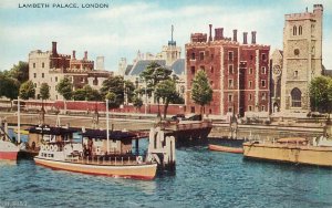 Navigation & sailing related postcard London Parlament steamer coal barge