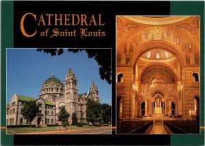 Cathedral of Saint Louis MO Postcard PC538