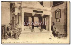 Old Postcard Nantes The tomb of General Lamoriciere