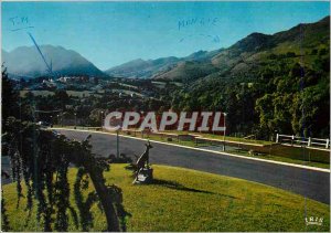 Modern Postcard Bagneres de Bigorre View the Vallee de L'Isard Campan L'Arbizon