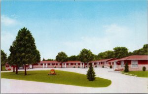 Sleepy Hollow Motel Restaurant and Service Station Belleville IL Postcard PC462