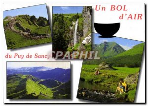 Modern Postcard A Bowl Air Puy de Sancy