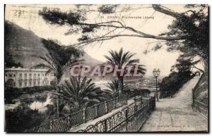 Old Postcard Oran Promenade Letang