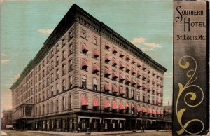 Southern Hotel St. Louis MO Postcard PC559