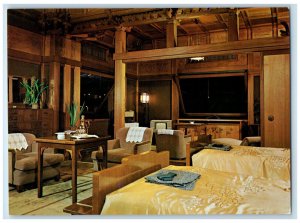 c1960's Interior Guest Room Fujiya Hotel Miyanoshite Hakone Japan Postcard