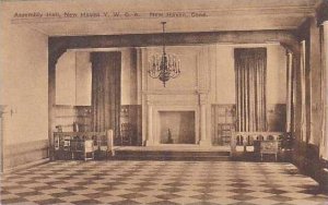 Connecticut New Haven Assembly Hall New Haven Y.W.C.A. Albertype