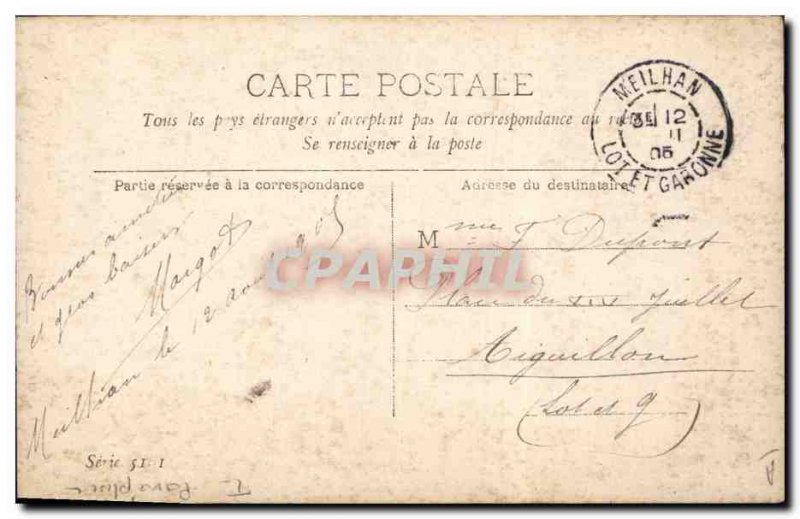 Old Postcard Fantaisie Perret