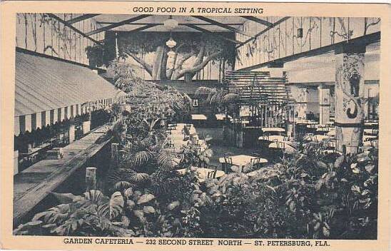 Florida Saint Petersburg Good food In A Tropical Setting 1948