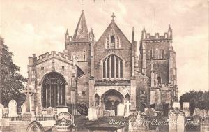 uk23400 ottery st mary church west front real photo uk