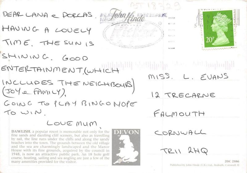 BT18329 dawlish devon    uk