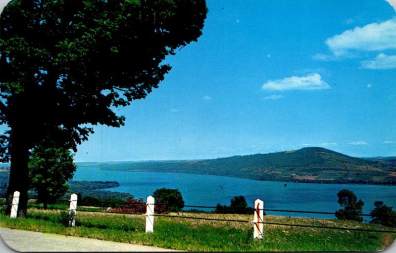 New York Canandaigua Bare Hill On Canandaigua Lake