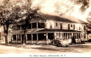 New York Gilbertsville Hotel Empire Real Photo