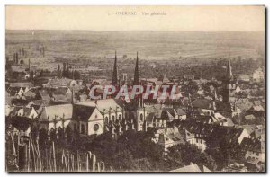 Obernai - Vue Generale - Old Postcard