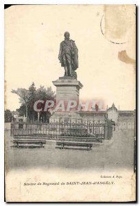 Postcard Old Regnand Statue of Saint Jean d'Angely