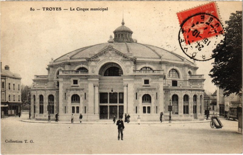 CPA TROYES - Cirque municipal (71683)