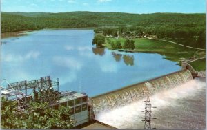 Postcard MO Ozarks - Powersite Dam Lake Taneycomo