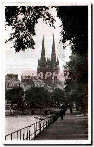 Old Postcard Quimper aisles of Loc Maria