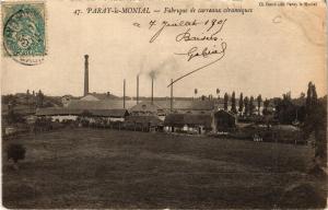 CPA PARAY-le-MONIAL Fabrique de carreaux ceramiques (616289)