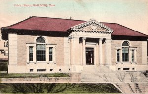 Massachusetts Marlboro Public Library 1908