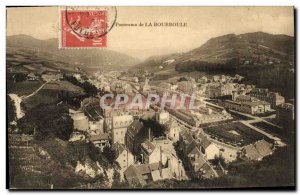 Old Postcard Panorama De La Bourboule