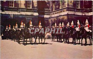 Old Postcard Changing of the Guard Horseguards Parade London