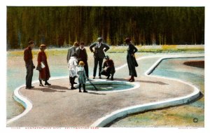 Yellowstone National Park, J.E. Haynes,  Hankerchief Pool