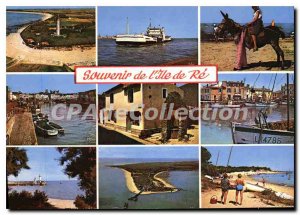Postcard Modern Ile De Re Le Phare Whales Tray