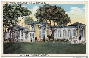 Restauraunt DE La Montage , MONTREAL , Canada , 10-30s