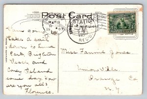 1907  Brooklyn  Bridge   New York City    Postcard