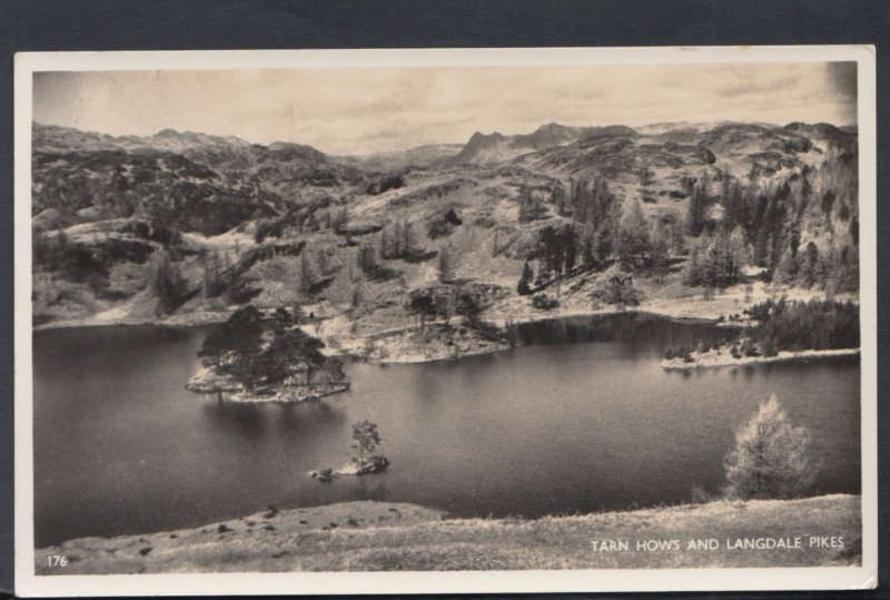 Cumbria Postcard - Tarn Hows and Langdale Pikes   DC2557